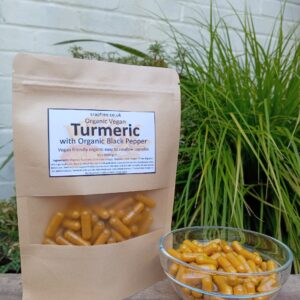Organic Turmeric and Black Pepper Capsules